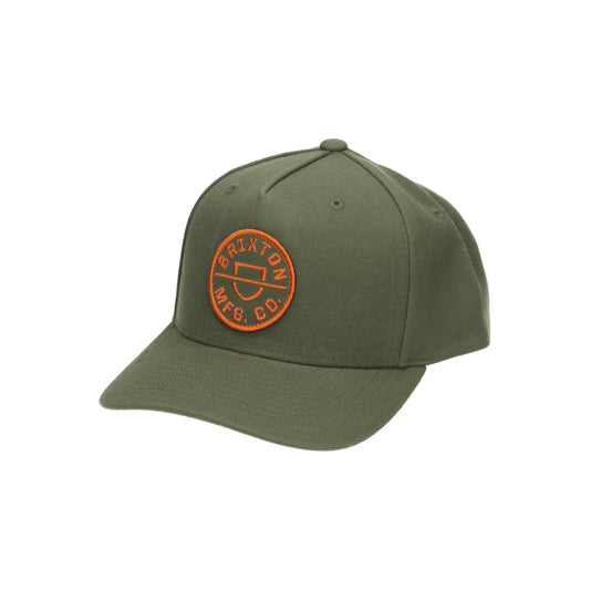 Crest C MP Snapback mermaid/burnt orange green