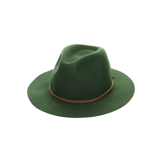 Wesley Packable Fedora moss green