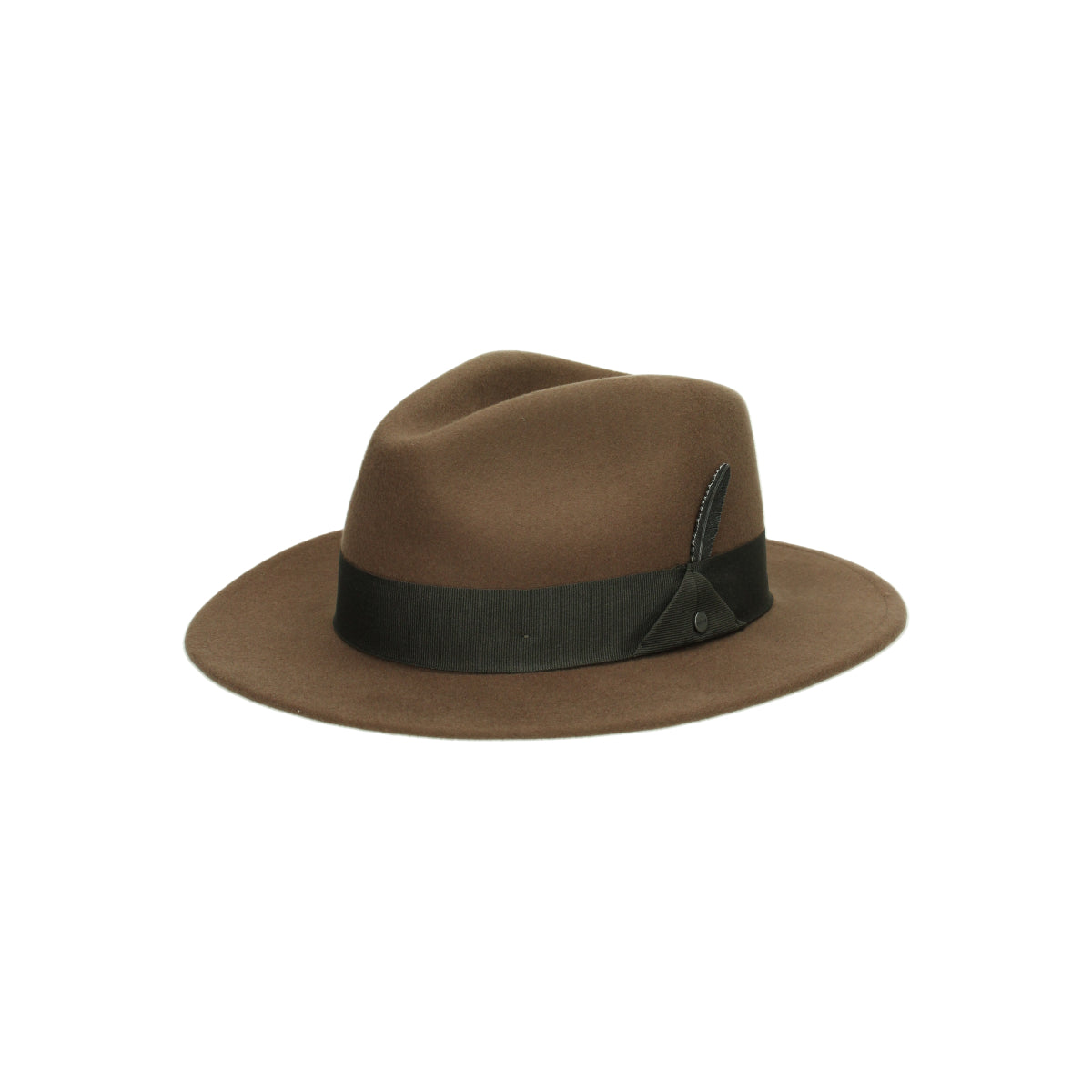Traveler Woolfelt camel brown