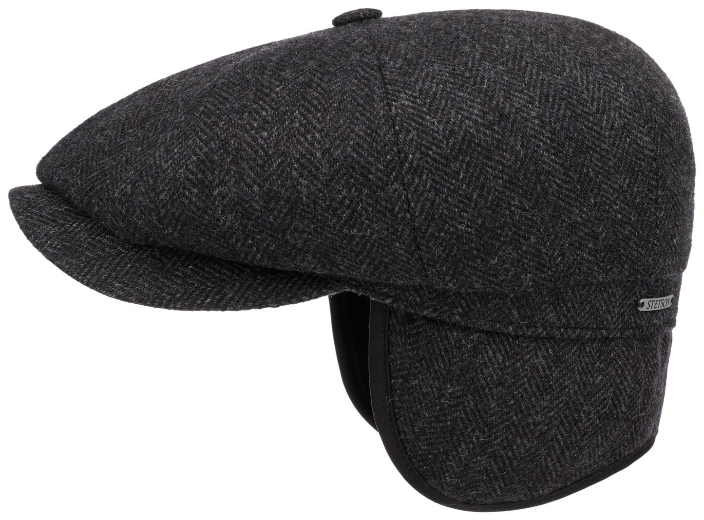 Hatteras EF Wool Herringbone dark gray