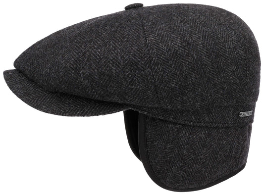 Hatteras EF Wool Herringbone dark gray