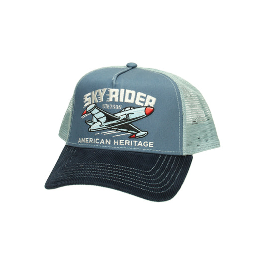 Sky Rider trucker cap royal blue