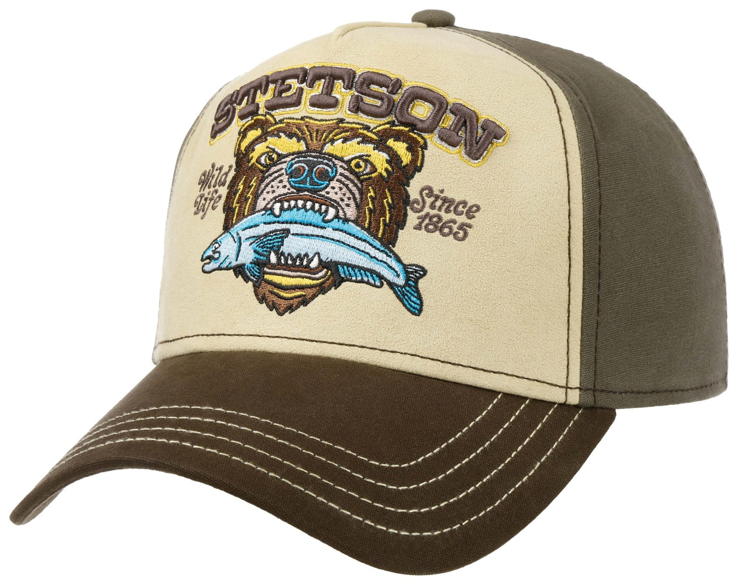 Trucker Cap Wild Life light brown