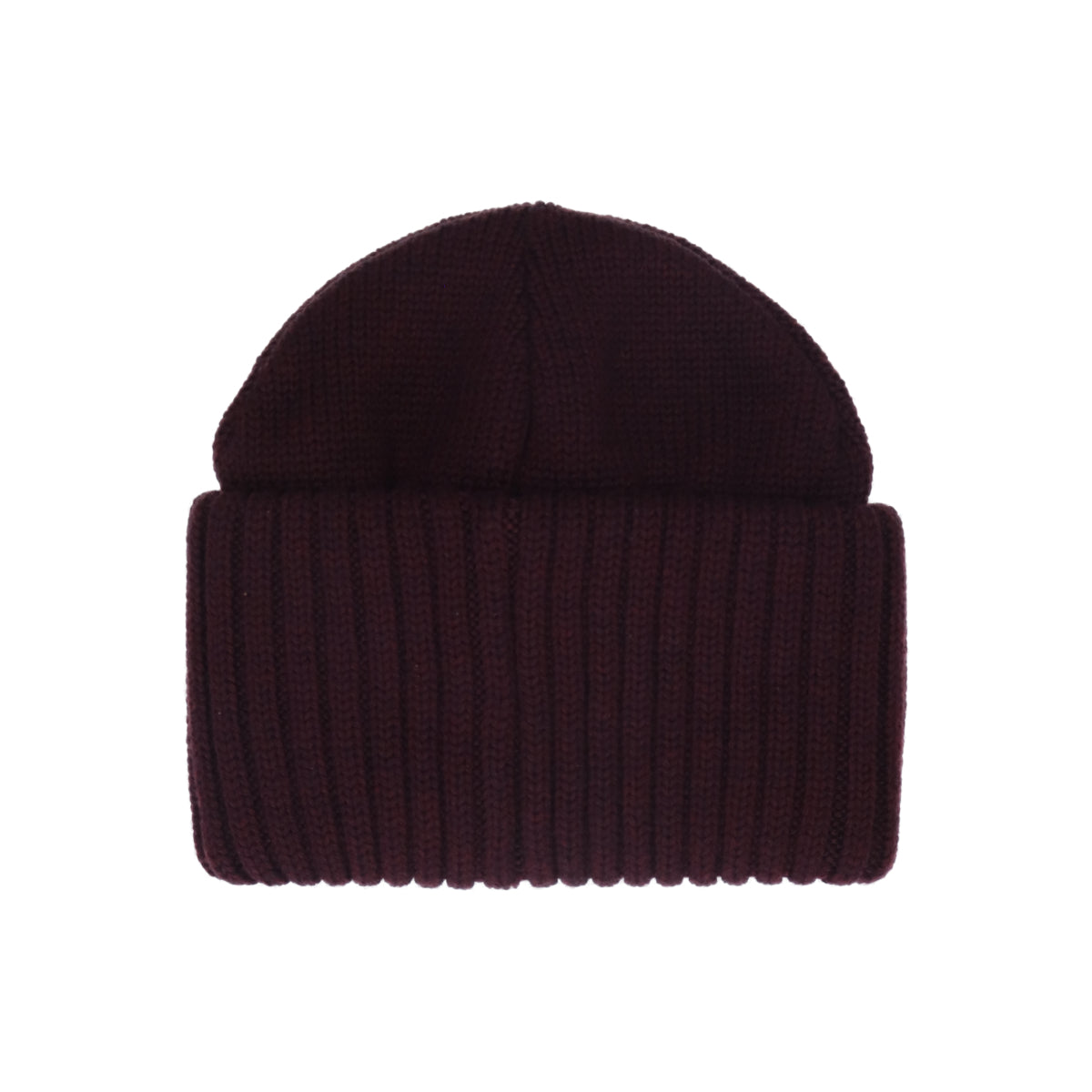 Beanie Merino Wool bordeaux dark red