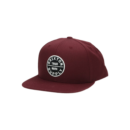 Oath III Snapback mahgany red