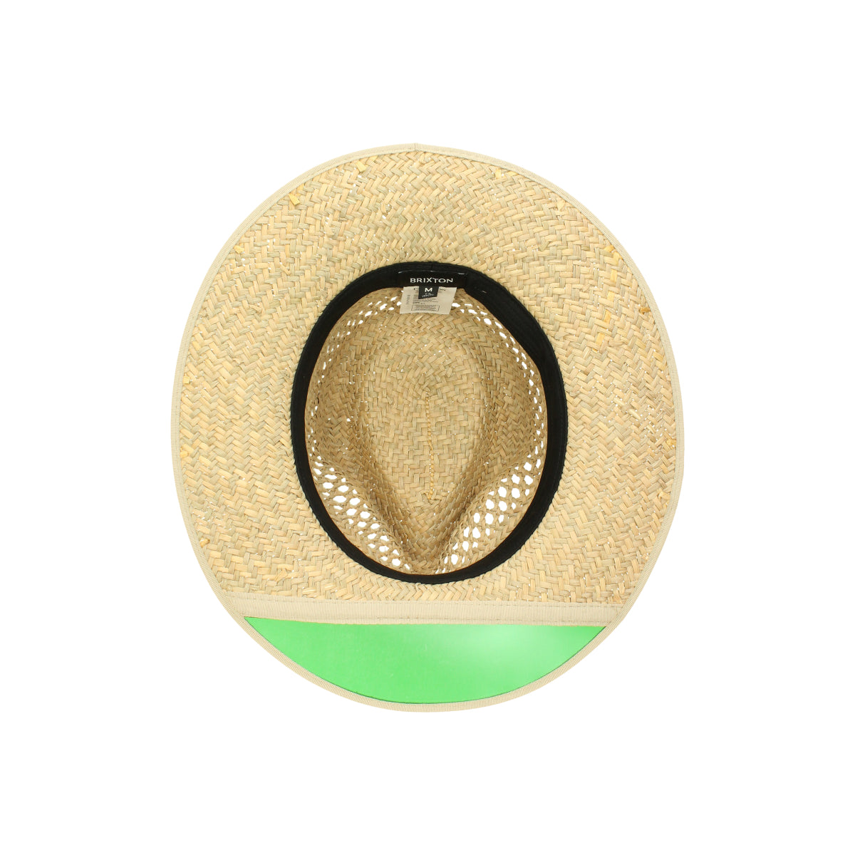 Hunter Straw Fedora tan beige