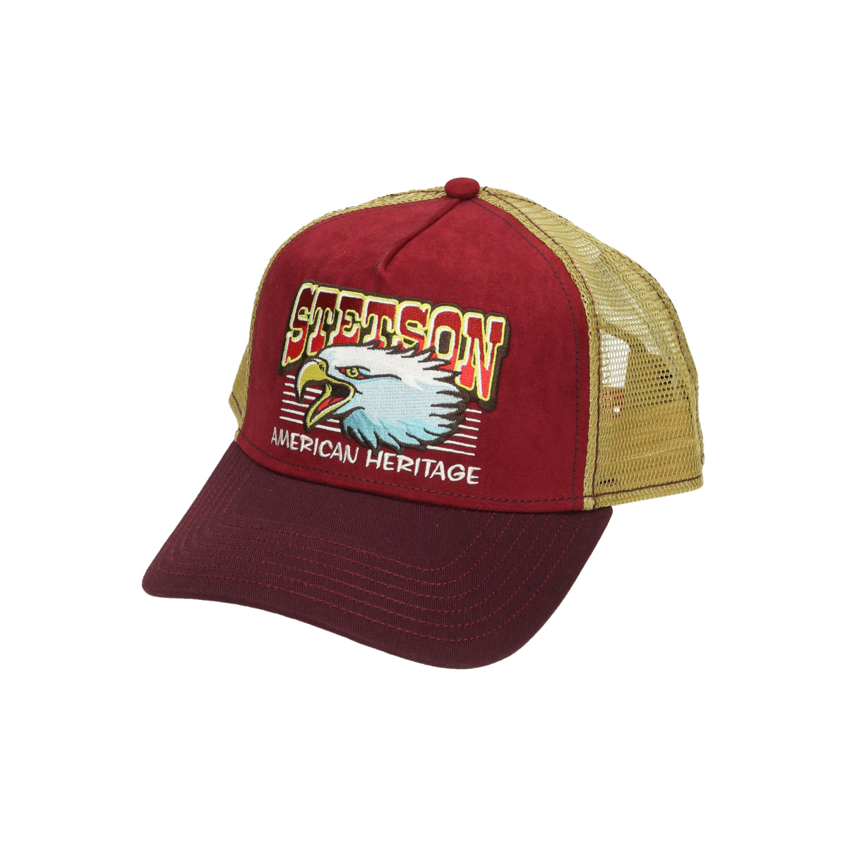 Trucker Cap Eagle Head red