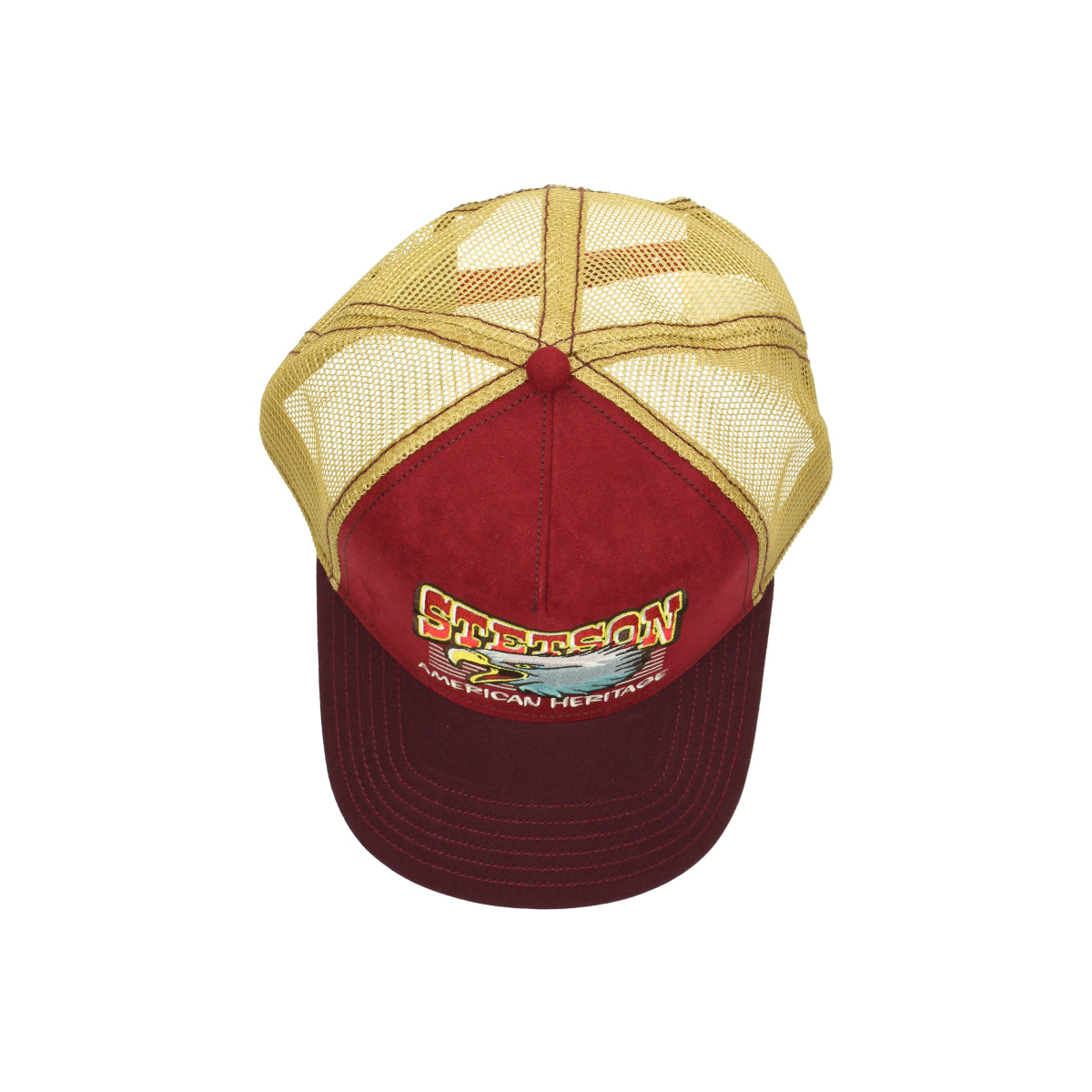 Trucker Cap Eagle Head red