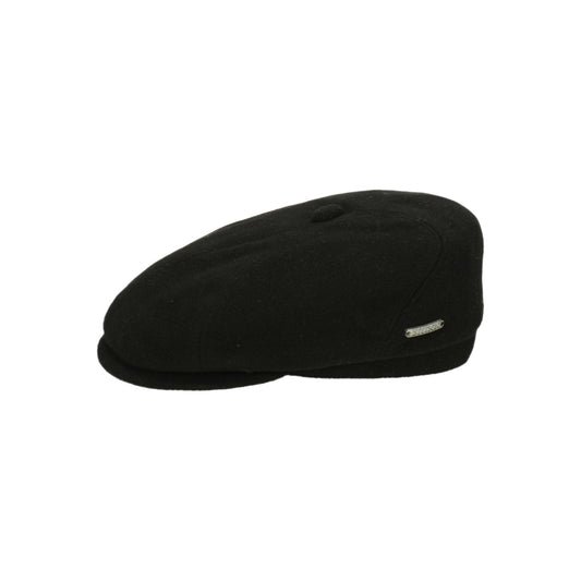 6-Panel Cap Wool/Cashmere black