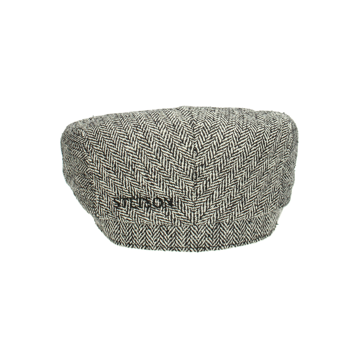 Driver Cap Silk herringbone gray
