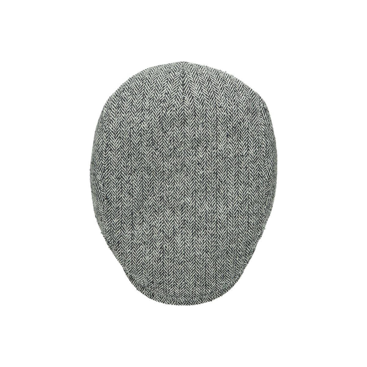 Driver Cap Silk herringbone gray