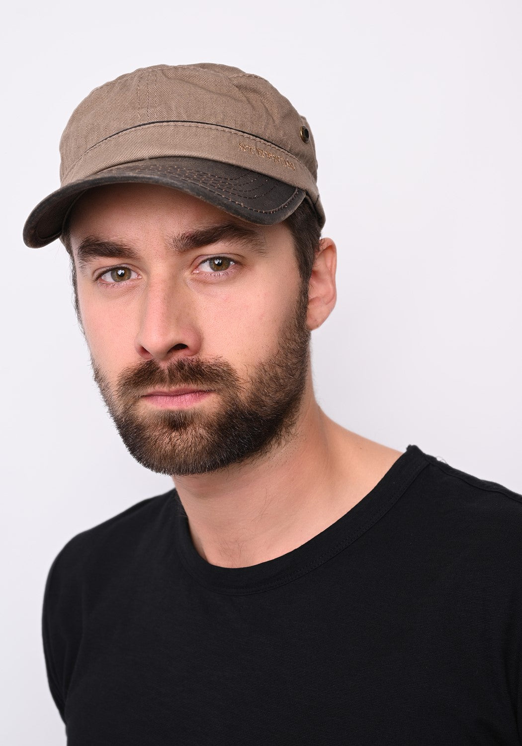 Army Cap Cotton brown