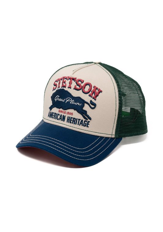 Trucker Cap Great Plains blue green