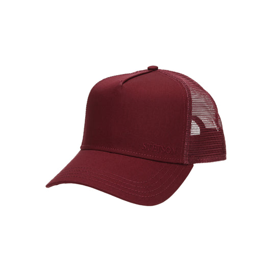 Trucker Cap Cotton bordeaux red