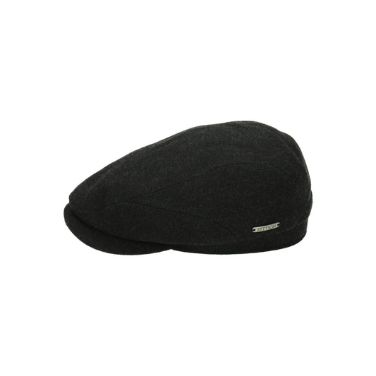 Driver Cap Virgin Wool/Cashmere dark gray