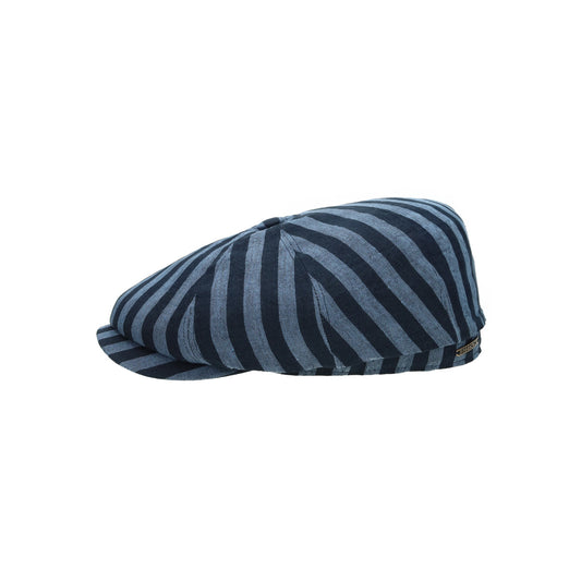Hatteras Bold Linen Stripe brown-blue