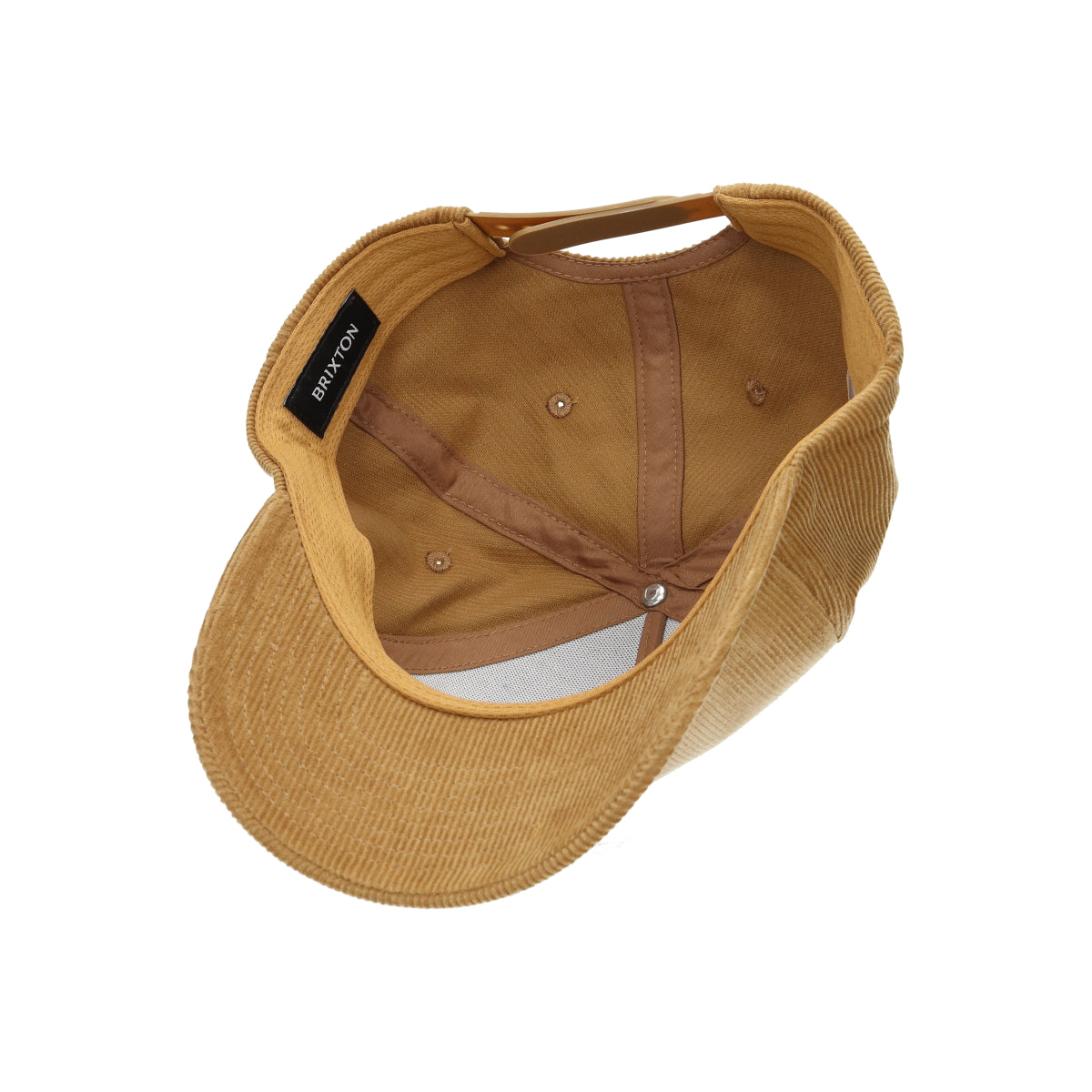 Crest C MP Snapback golden brown cord