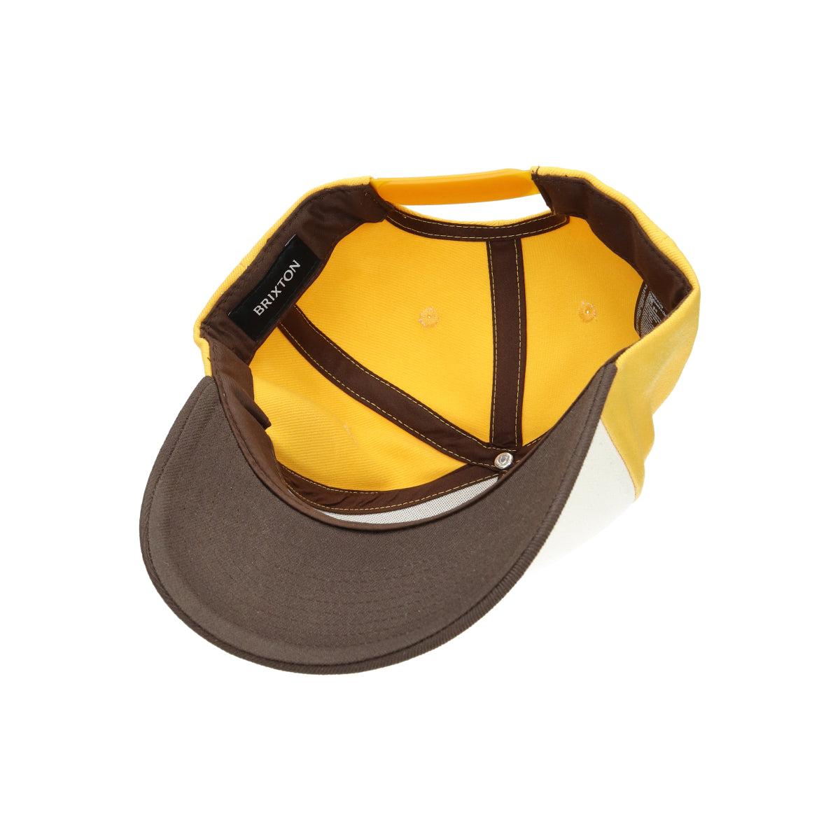 Linwood C MP Snapback golden glow/off white white brown yellow